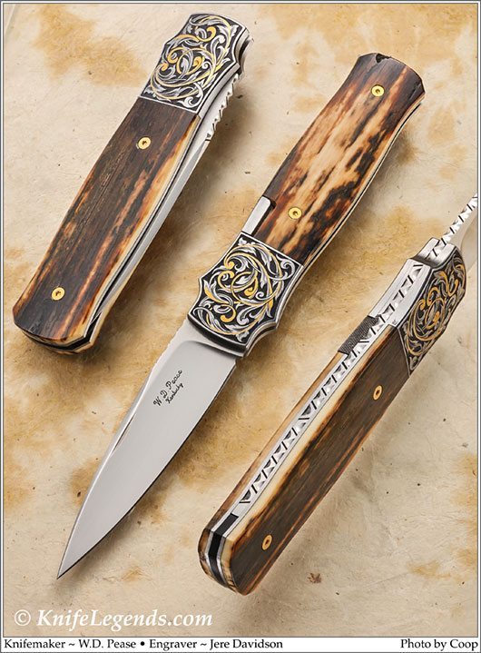 W.D. Pease custom knife