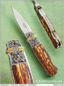 W.D. Pease custom knife