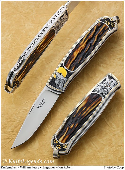 W.D. Pease custom knife
