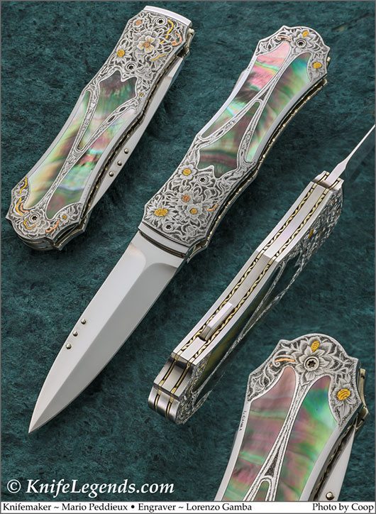 Mario Peddiu custom knife