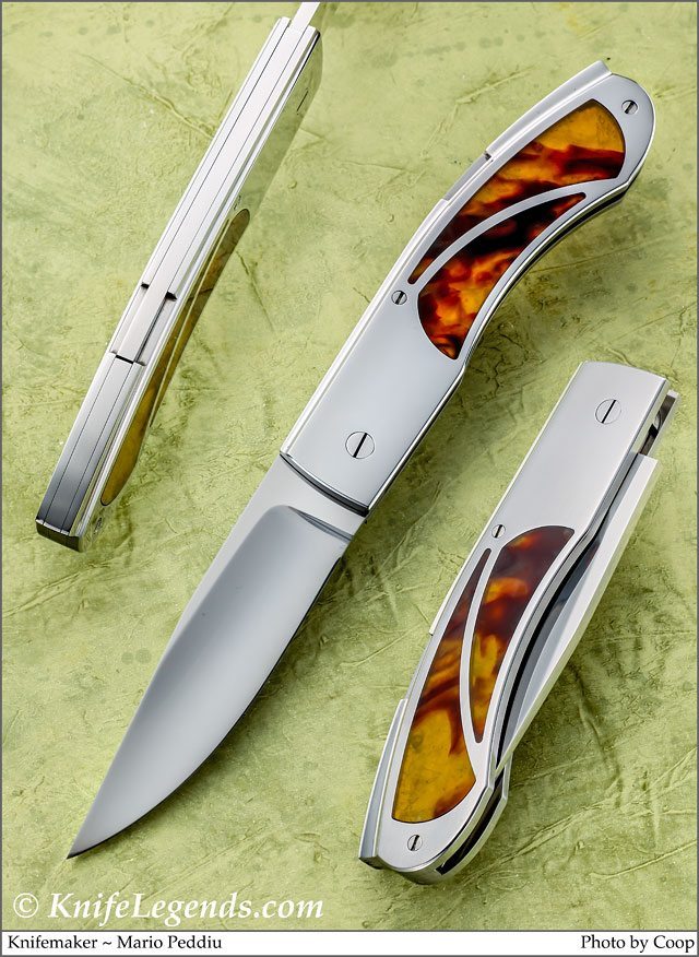 Mario Peddiu custom knife