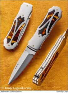 Mario Peddiu custom knife