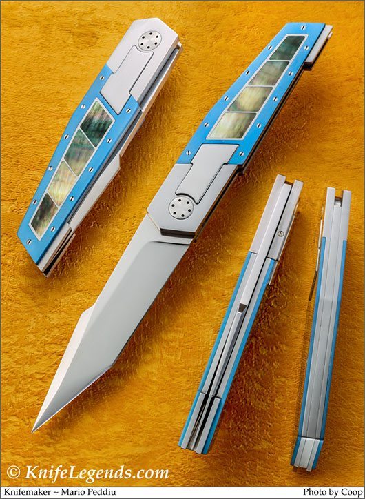 Mario Peddiu custom knife