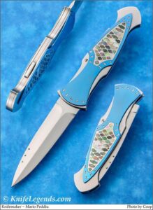 Mario Peddiu custom knife