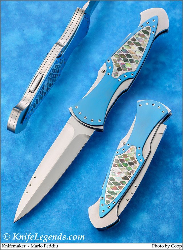 Mario Peddiu custom knife