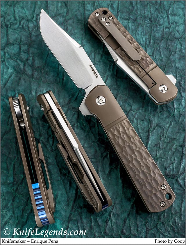 Enrique Pena custom knife
