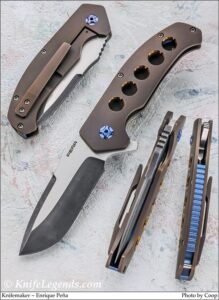 Enrique Pena custom knife
