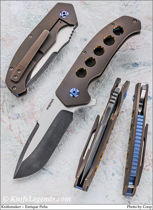 Enrique Pena custom knife