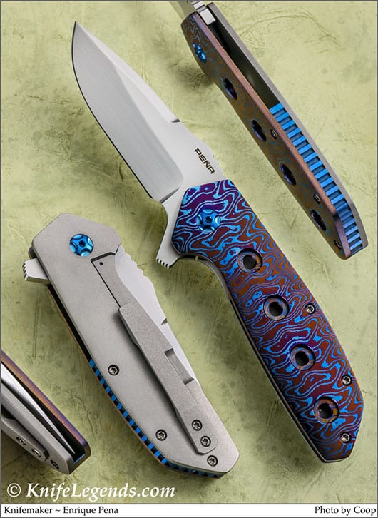 Enrique Pena custom knife