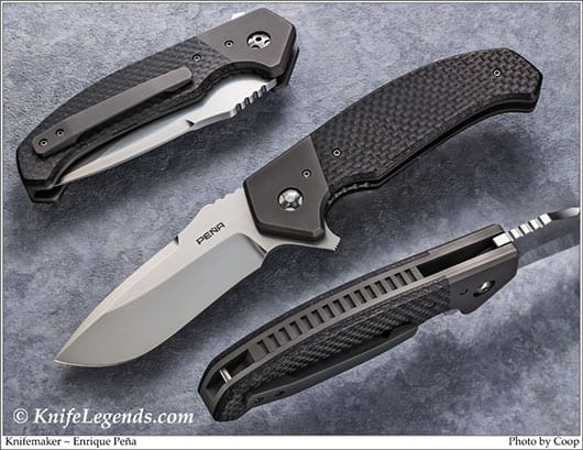 Enrique Pena custom knife