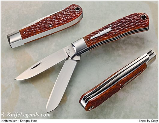 Enrique Pena custom knife