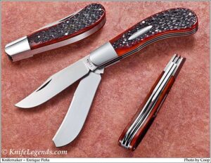 Enrique Pena custom knife