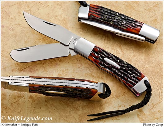 Enrique Pena custom knife
