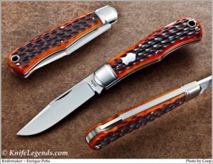 Enrique Pena custom knife