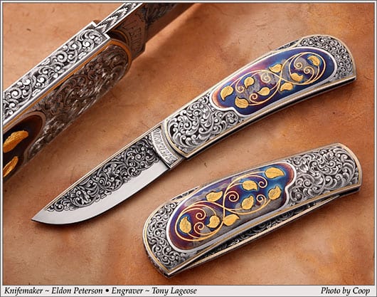 Eldon Peterson custom knife