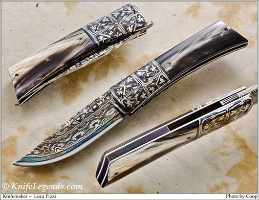 Luca Pizzi custom knife