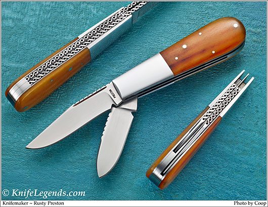 Rusty Preston custom knife