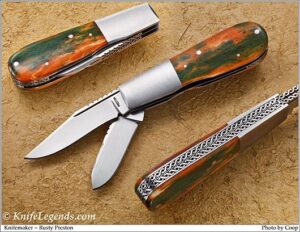 Rusty Preston custom knife