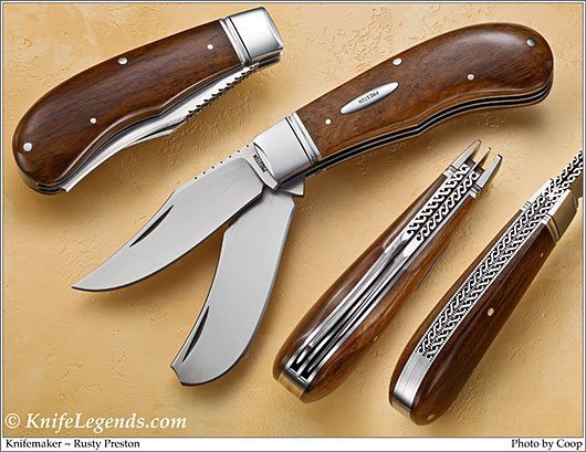 Rusty Preston custom knife