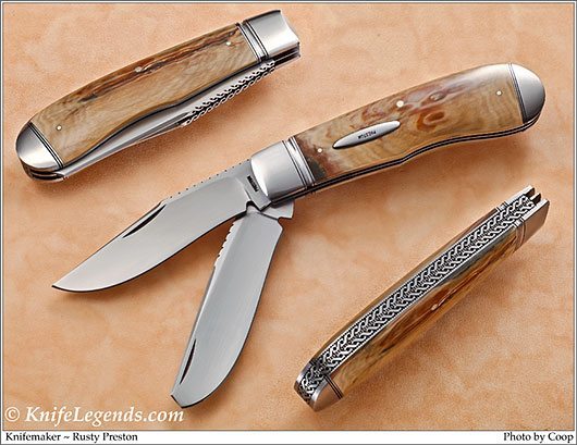 Rusty Preston custom knife