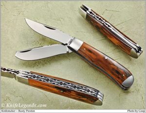 Rusty Preston custom knife
