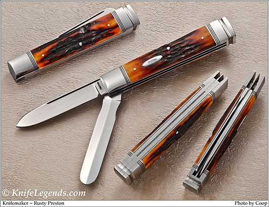 Rusty Preston custom knife