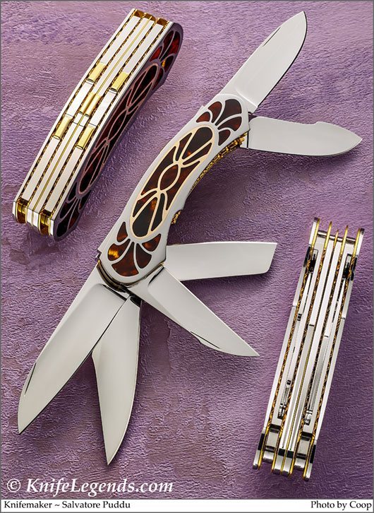 Salvatore Puddu custom knife