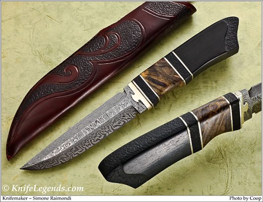 Simone Raimondi custom knife