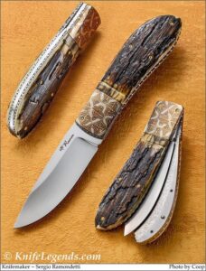 Sergio Ramondetti custom knife