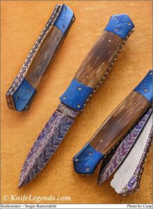 Sergio Ramondetti custom knife