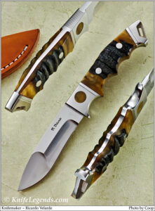 Ricardo Velarde custom knife