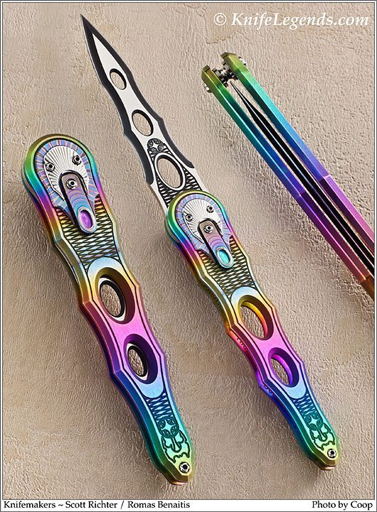 Scott Richter-Romas Banaitis custom knife