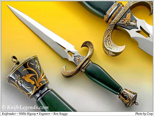 Willie Rigney custom knife