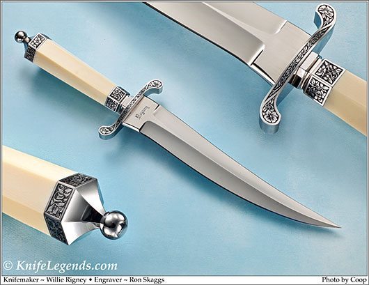 Willie Rigney custom knife