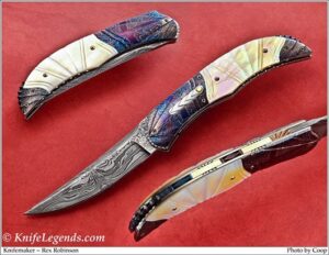 Rex Robinson custom knife