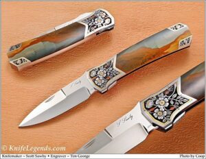 Scott Sawby custom knife