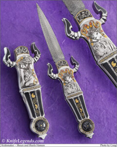 Shaun and Sharla Hansen custom knife