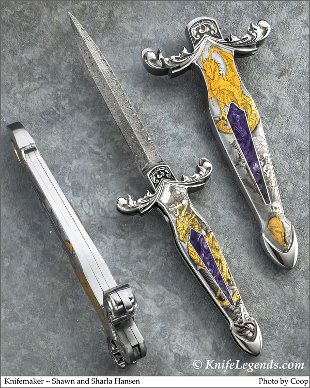 Shaun and Sharla Hansen custom knife