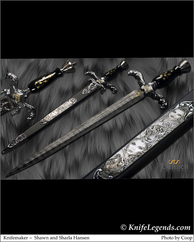 Shaun and Sharla Hansen custom knife