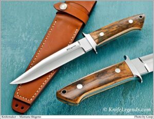 Mamoru Shigeno custom knife