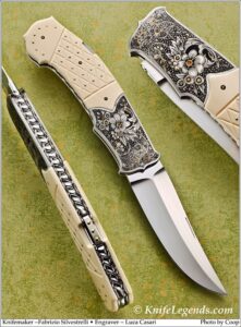 Fabrizio Silvestrelli custom knife