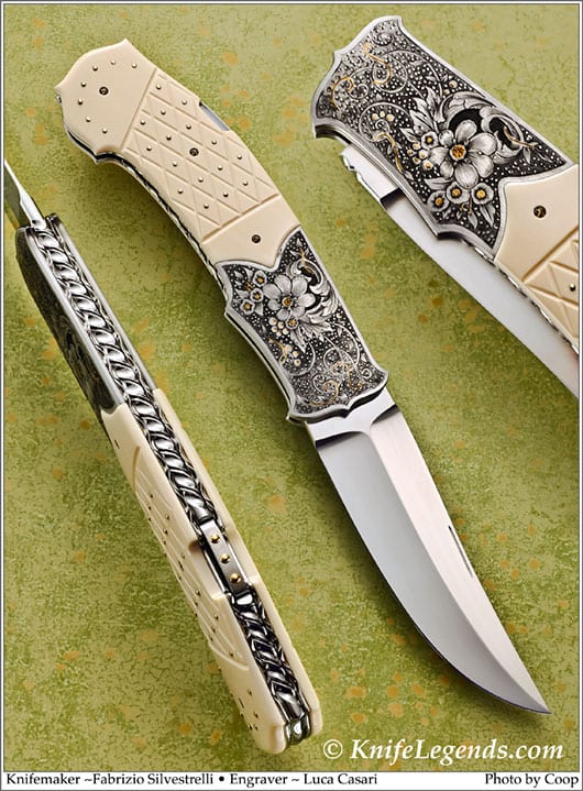 Fabrizio Silvestrelli custom knife