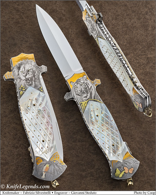 Fabrizio Silvestrelli custom knife