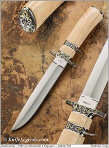 Fabrizio Silvestrelli custom knife