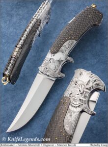 Fabrizio Silvestrelli custom knife
