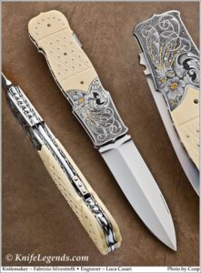 Fabrizio Silvestrelli custom knife