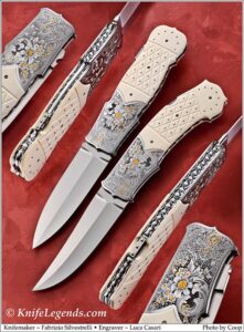 Fabrizio Silvestrelli custom knife