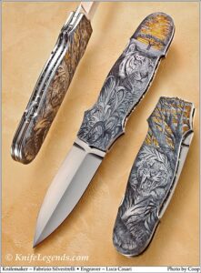 Fabrizio Silvestrelli custom knife