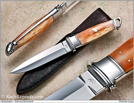 Fabrizio Silvestrelli custom knife