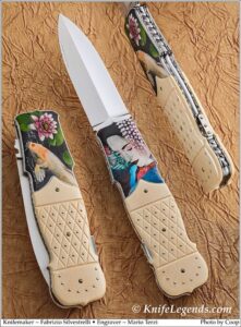 Fabrizio Silvestrelli custom knife